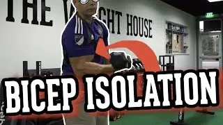 Tips to isolate the biceps