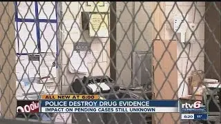 Unknown amount of drug evidence missing from IMPD Property Room