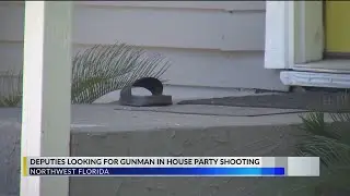 Escambia County Sheriff&rsquo;s Office searching for suspect, information in deadly house party shooting