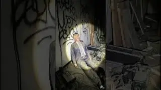 Is That&hellip; Donald Trump?! 😳 Found in an Empty Building #donaldtrump #shortsvideo #shorts
