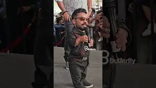 അവതാരികക്ക് കിടിലൻ തഗ്ഗ്&zwnj; കൊടുത്ത് നടൻ ഗിന്നസ് പക്രു 😍#pakru #butterflyentertainments