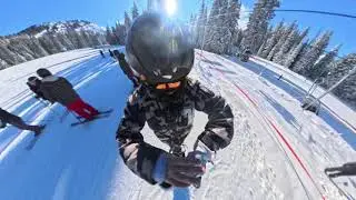 The Perfect Powder Run (feat. @Radrockin)