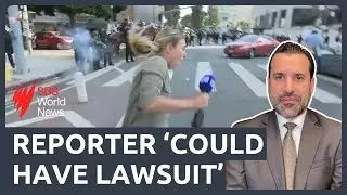 Reporter shot by rubber bullet 'could bring lawsuit' against LA