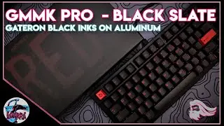 Glorious Gaming GMMK Pro Typing Sound Test - Gateron Inks on Aluminum - Infinikey Bred Keycaps