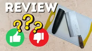 REVIEW SHI BA ZI ZUO Cleaver Knife - Big Hands Approved