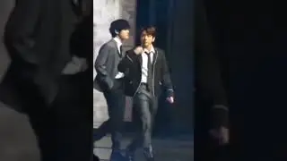 Taekook walk 😎 #bts #shorts
