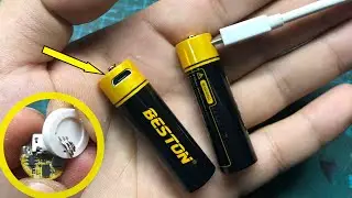 What's Inside  AA rechargeable battery