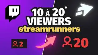 Devenir affilié Twitch rapidement grâce à cet outil incroyable ! 🚀 Streamrunners