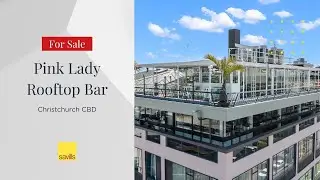 For Sale I Pink Lady Rooftop Bar, Christchurch
