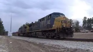 HD: CSX 337 leads CSX Q042-24 in Union City, GA
