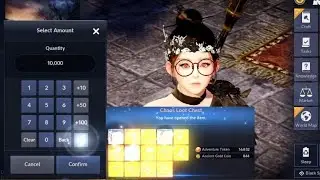 Black Desert Mobile | Spiritwalker 😼 | Open 10,000 Chaos Loot Chest🎊 | Let's see what I got 👀