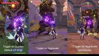 genshin impact | dendro elemental reaction | thunder soother | comparison