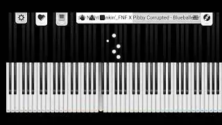 blueballed fnf piano tutorial fnf corrupted