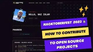 Hacktoberfest 2023: How to contribute to Open Source Projects