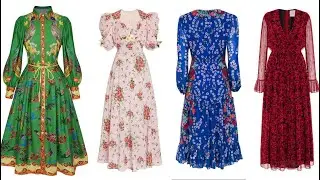FLORAL MIDI DRESS DESIGNS
