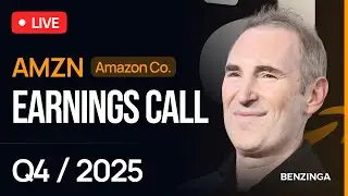 Amazon Q4 FY25 Earnings Call | $AMZN | 🔴WATCH LIVE