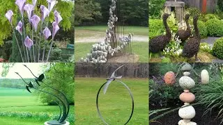 200+DIY Garden sculpture art | Garden sculpture craft