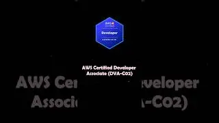 AWS Certified Developer - Associate  ( Intro Video ) 