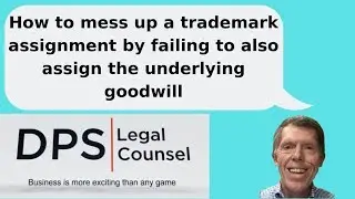 Trademark Assignments in Gross are a &ldquo;No No&rdquo; - Business is More Exciting Than Any Game