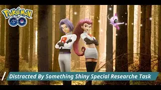 Shiny Celebi | Distracted by Something Shiny Special Research Tasks