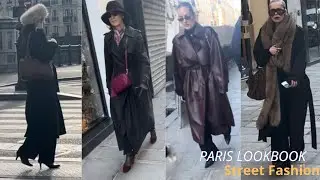 Paris  Street fashion  January 2026  Winter Elegance & Warm Outfits#moda #stylish #elegance #habits