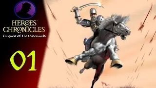 Let's Play Heroes Chronicles Conquest Of The Underworld - Ep. 1 - Knight Tarnum!