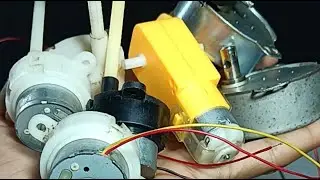 DC gear motor collection.