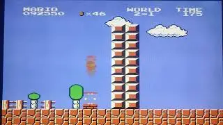 Super Mario Bros NES gameplay 
