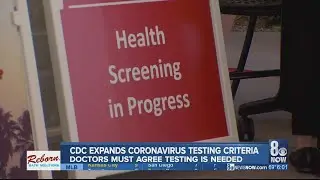 CDC expands testing guidelines for coronavirus