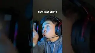 How I Act Online Vs In Real Life&hellip; #shorts #viral