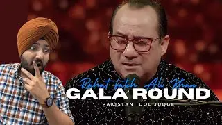 Pakistan Idol | Rahat Fateh Ali Khan | Lagan Lagi | Gala Round | Jeet Singh Reactions