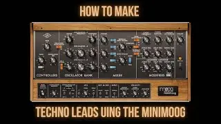 Why You NEED to use Minimoog for TECHNO