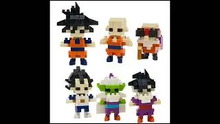 Dragon Ball Z Vol. 1 Nanoblock Mininano Blind Set of 6