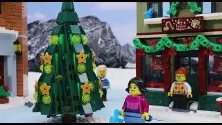LEGO Christmas Winter Village | Stop-Motion Animation
