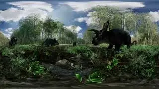 Dinosaurs VR  8K video with Unreal Engine 2022