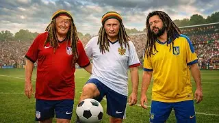 🎶 Reggae Message &ndash; Peace Over Conflict ft. Trump, Putin & Zelensky 🌍✨