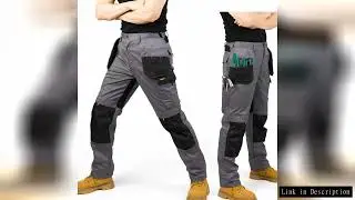 American Style Workwear Pants,Multi-purpose Casual Cargo Pants,Thick Twill Oxford Fabric Trousers