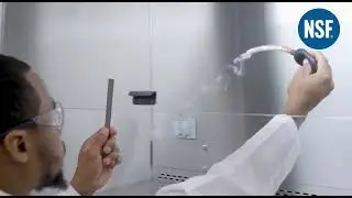 Smoke test pd Bio Safety Cabinet # NSF 49 : 2012 # bpfk