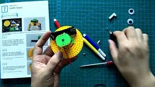 EUDAX DIY Electric motor robotic Science Kits-Graffiti Robot