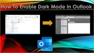 How To Enable Dark Mode In Outlook | PP TECH