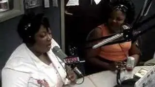 Comedian Mo'Nique on the Frank Ski & Wanda Morning Show