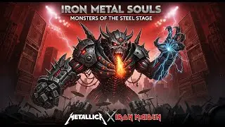 Best Music Iron Metal Souls 🔥 Metallica X Iron Maiden 🤘 Monsters of the Steel Stage