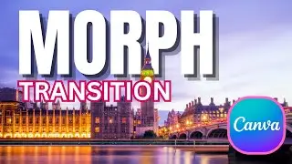 How to Create a Morph Transition Slide in Canva - Tutorial