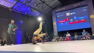 Mateuzon (DF Zulu) vs Kak&aacute; (Gueto Warriors) - Campeonato Brasileiro de Breaking 2022