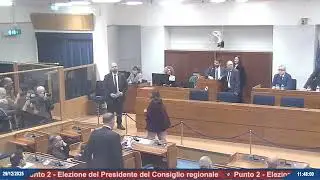 Insediamento Consiglio Regionale 30/12/2025