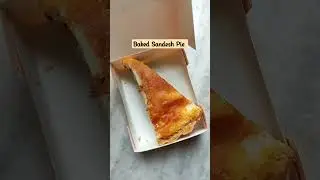 Banchharam's Baked Sandesh Pie 🥧🤤 #Baked #sandesh #pie #AmiJeTomar #trendingshorts