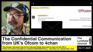 The Confidential Communication from UK's Ofcom to 4Chan