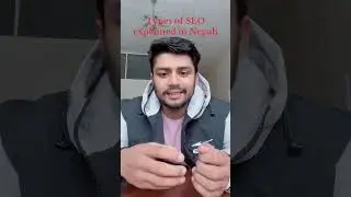 Types of SEO Explained in Nepali. Learn Types Search Engine Optimization. #seoguide #seotraining