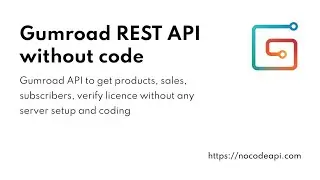 Gumroad Rest API without code