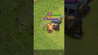Barbarian King vs Battle Machine 😱 || Clash Of Clans